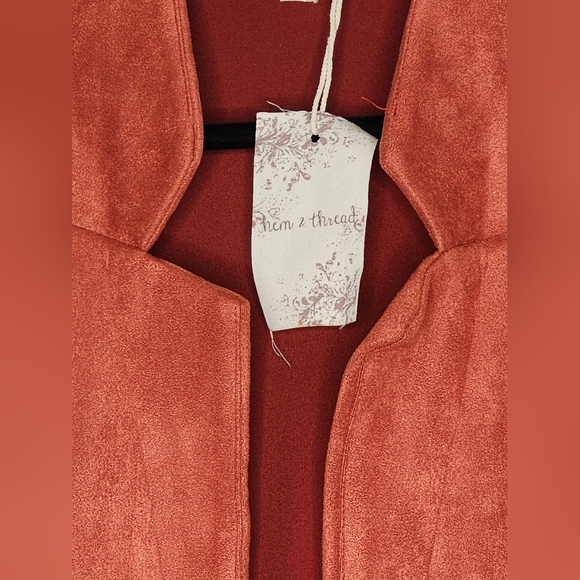 Jacket/Overcoat in Rust Color - Picture 3 of 6